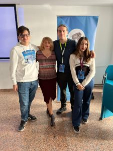 De la stânga la dreapta: Ciprian Mihai Dobre, Mirela Nicolae David Sterea, Maria Botea
