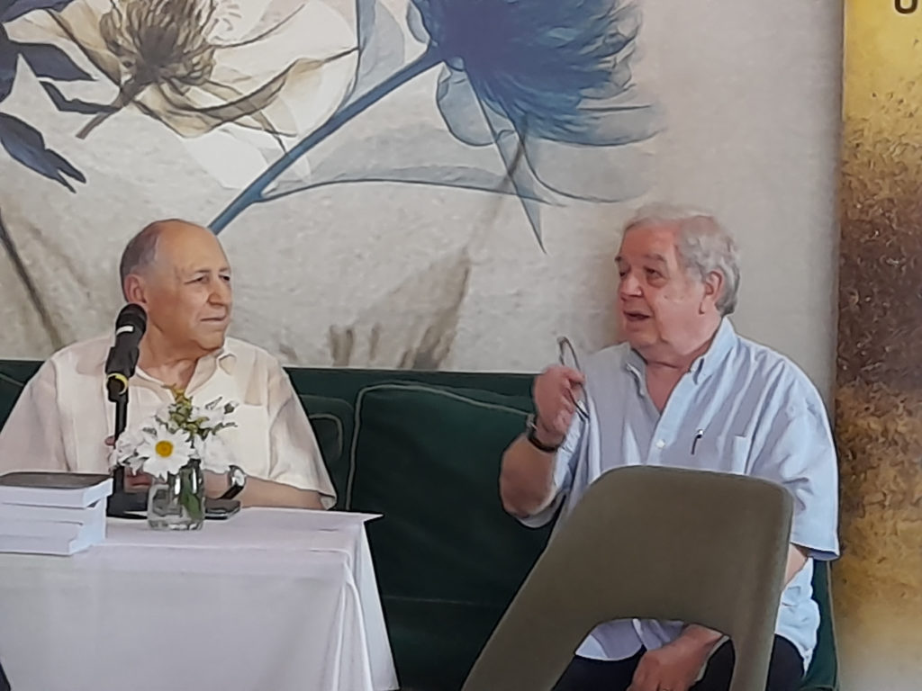 Zeno Fodor (stânga) și Mihai Lungeanu (dreapta)
